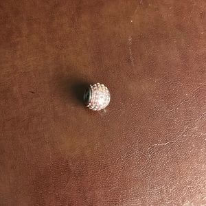 Pandora pink crystal charm
